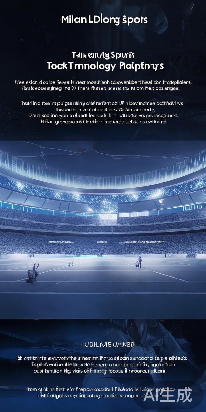 深入分析米兰乐动体育在欧洲体育产业的发展现状与未来发展前景 一、先进的体育科技平台
米兰乐动体育投入大量资源