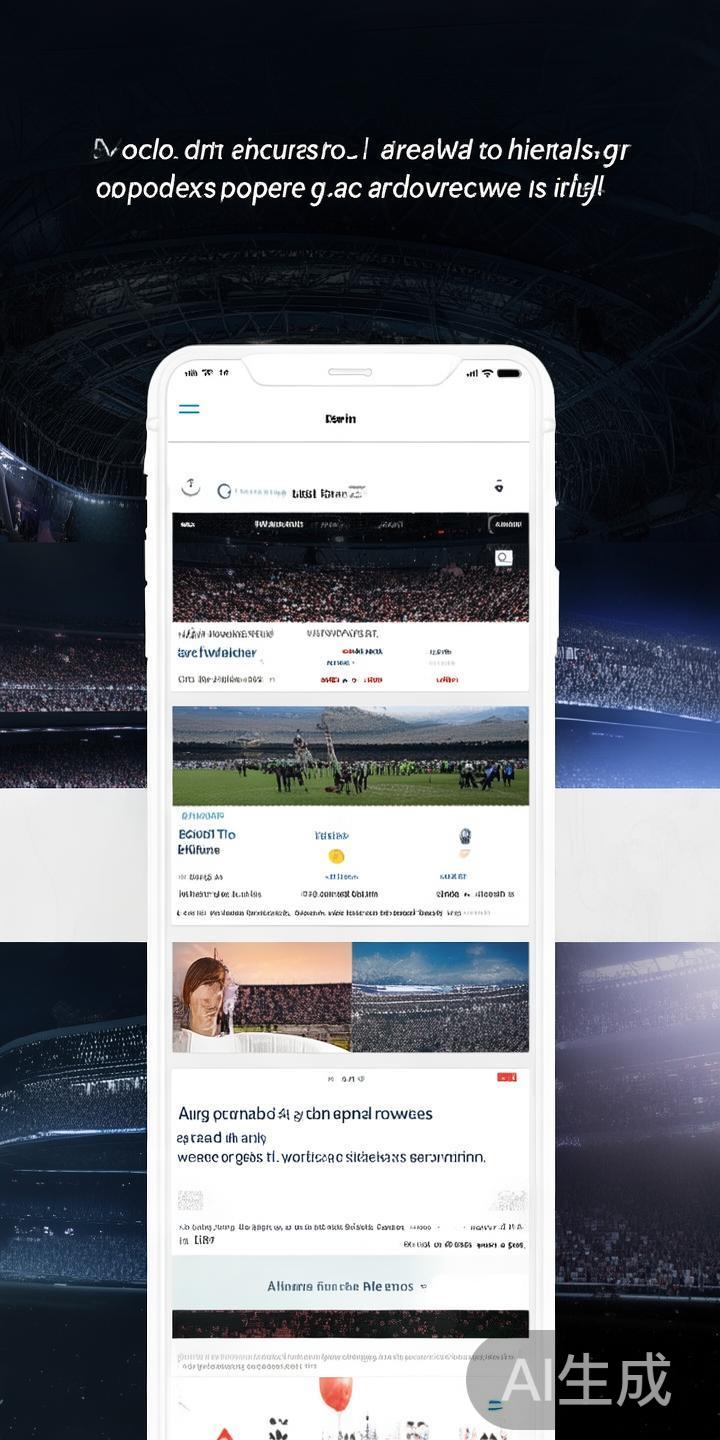 全方位沉浸式体验的米兰体育综合App:丰富资讯与互动享不停 一 以用户为中心的界面设计
这款米兰体育综合ap
