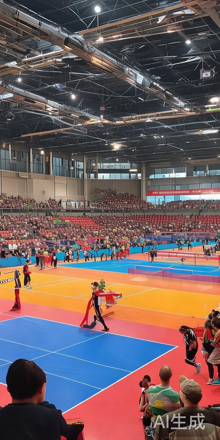 除了足球，米兰还在乒乓球、羽毛球、篮球等多个项目举