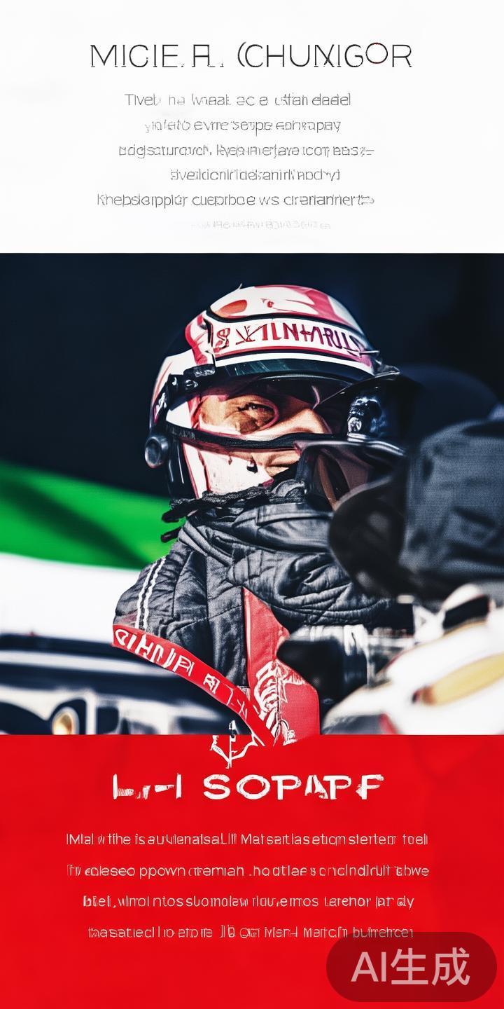 在汽车运动的世界里，少有像迈克尔舒马赫这样的传奇人